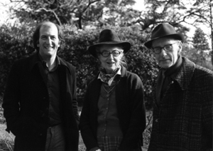 Author with Cecil and Elisabeth Collins.